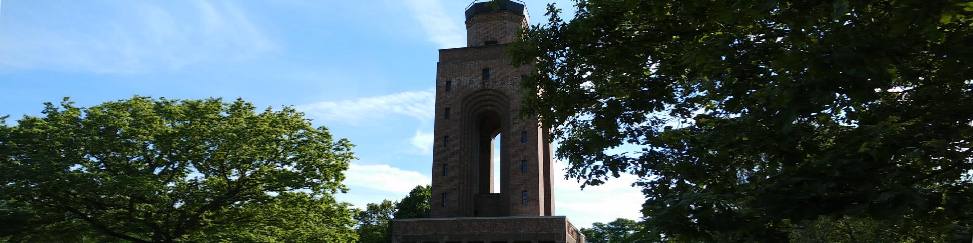 Der Bismarckturm in Burg Spreewald