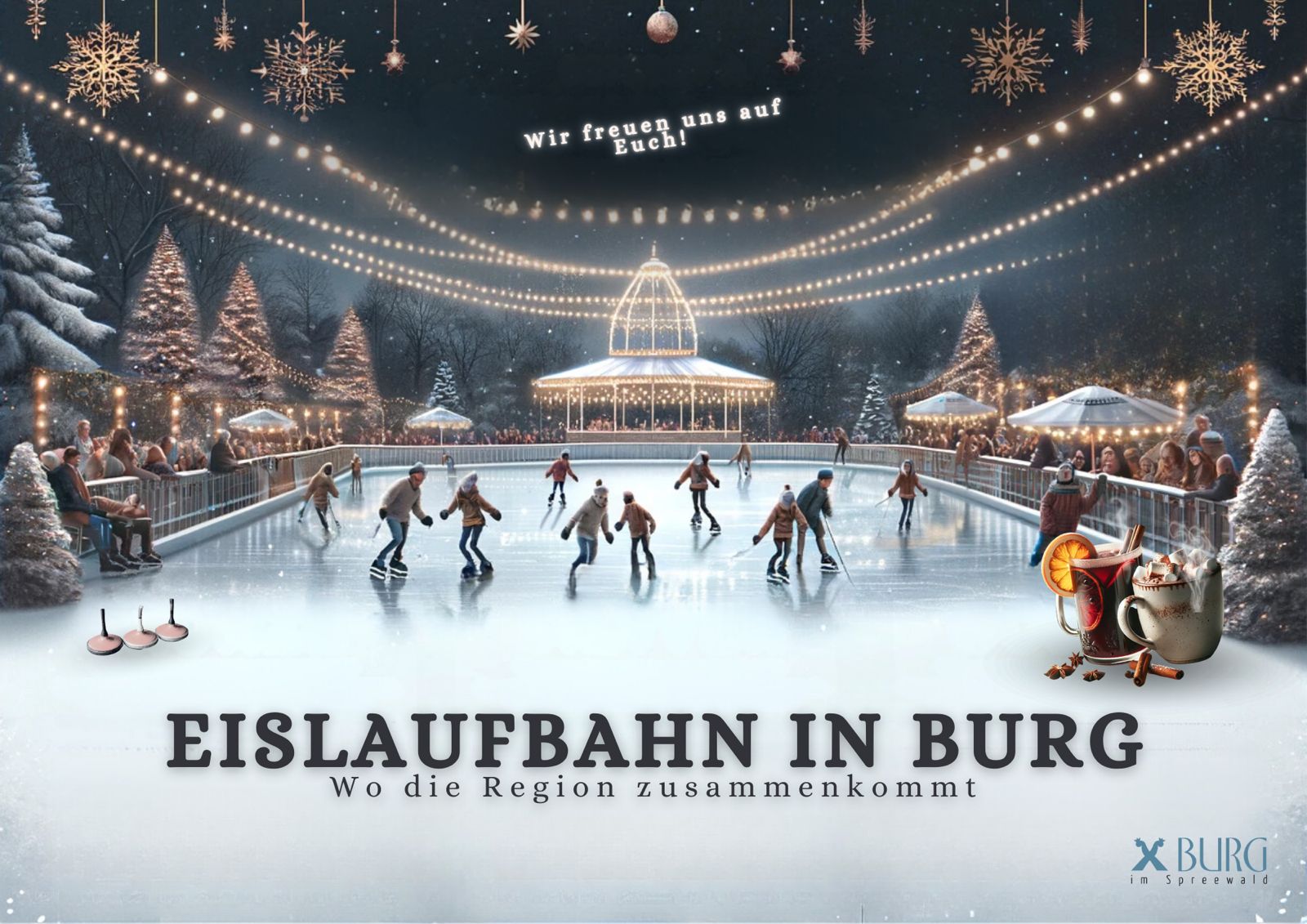Eislaufbahn Burg Spreewald