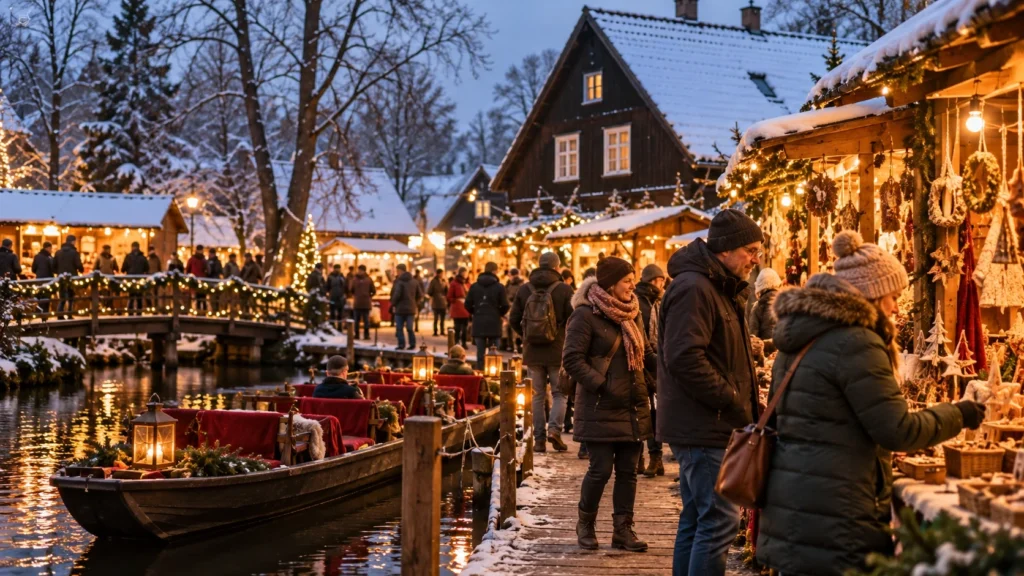 Bild: Spreewaldweihnacht – Zwei Märkte, eine Kahnfahrt